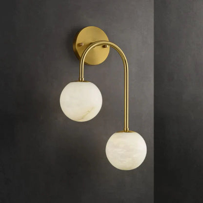 Blake Alabaster Sconce, Modern Marble Wall Lamp