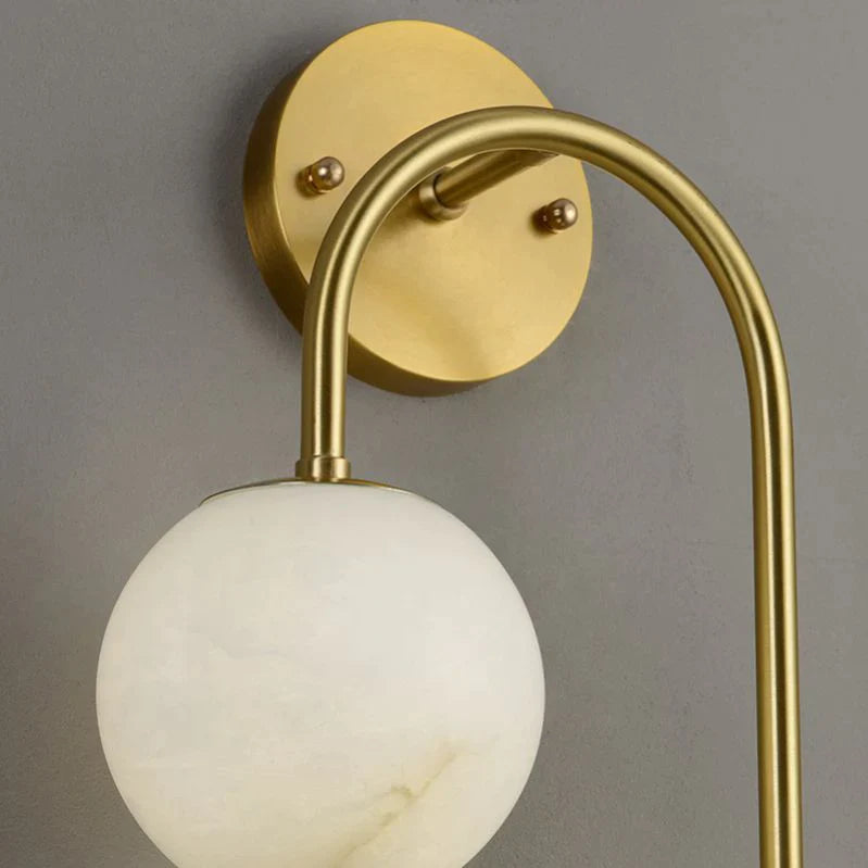 Blake Alabaster Sconce, Modern Marble Wall Lamp