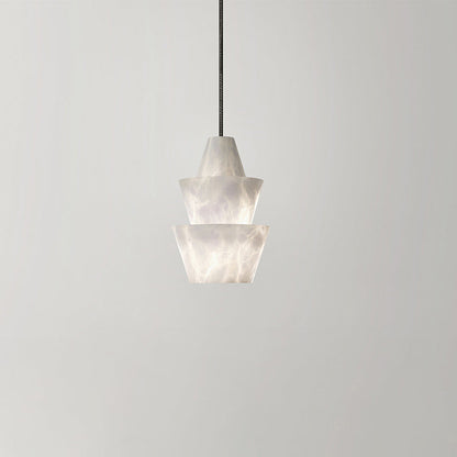 Pli Alabaster Pendant Light, Modern Pendant Lighting