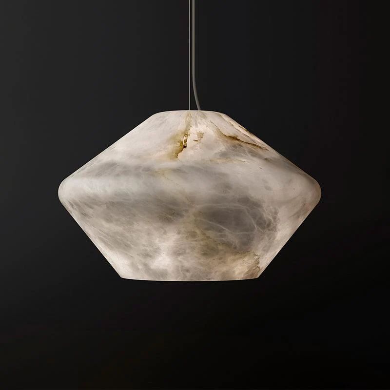 Alabaster Popular Pendant Light, Simple Bedside Pendant Light