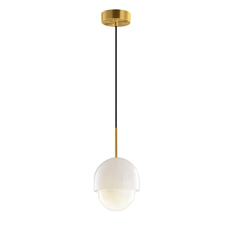 Alabaster Art Pendant Light