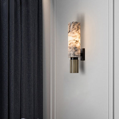 Ansu Alabaster Sconce