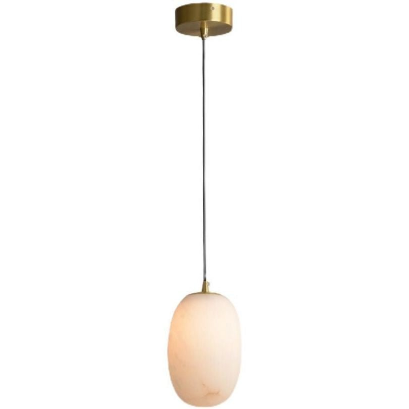 Lithos Alabaster Pendant Light