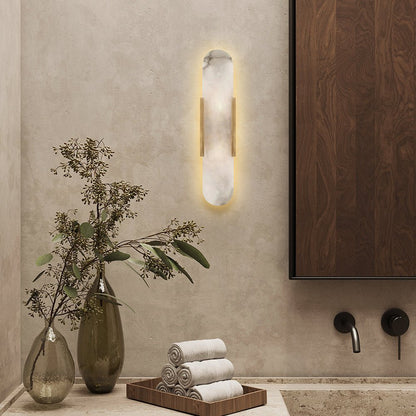 Synkrise Alabaster Wall Sconce