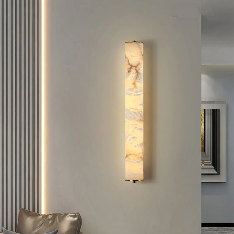 Ethereal Alabaster Sconce