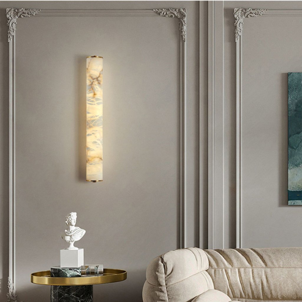 Ethereal Alabaster Sconce